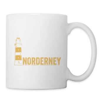 Urlaubsreif Norderney - Tasse - Weiß - Rechts