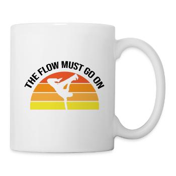 Capoeira Athletic pour la danse afro-brésilienne - Mug blanc - blanc - Droite