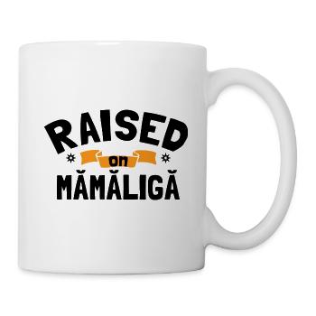 Aufgewachsen auf Mamaliga - Tasse - Weiß - Rechts