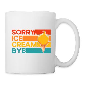 Sorry Ice Cream Bye Bye Ice Cream Gift - Mug - white - Right
