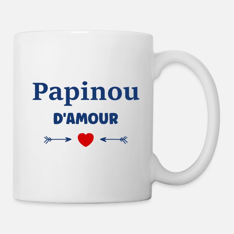 Papinou - Mug blanc - blanc