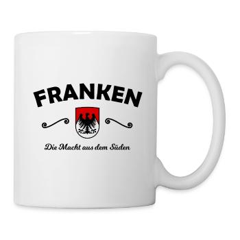 DIe Macht aus dem Frankenland - Tasse - Weiß - Rechts