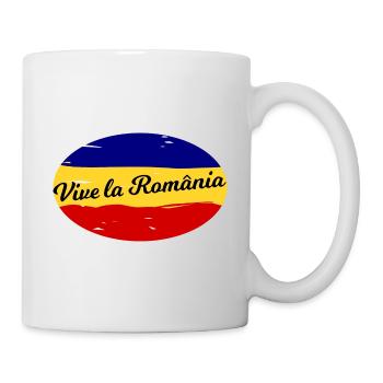 Die Rumänen - Tasse - Weiß - Rechts
