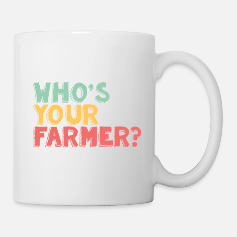 Landwirtschaft - Tasse - Weiß