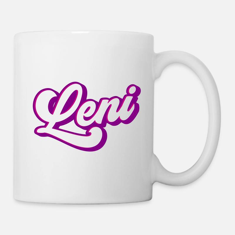 Leni | Farben änderbar - Tasse - Weiß