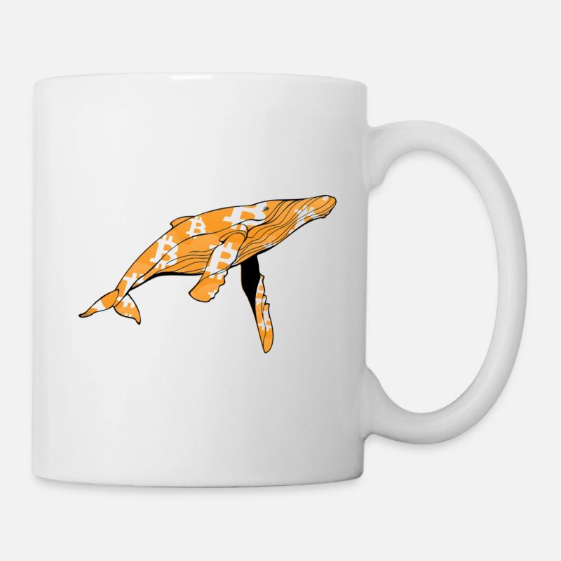 Bitcoin Whale - Mug - white