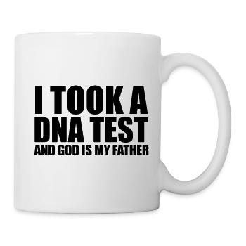 Dieu Christ Proverbe chrétien - Mug blanc - blanc - Droite