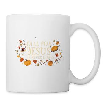 Les croyants chrétiens religieux tombent amoureux de l’amour de Jésus - Mug blanc - blanc - Droite