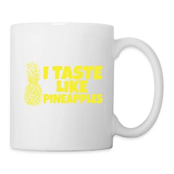 J’ai le goût des ananas Style de vie échangiste - Mug blanc - blanc - Droite