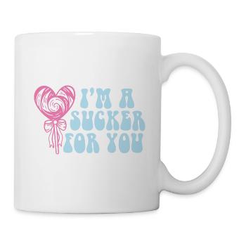Valentine's Day Quote Couple Matching I'm A - Tasse - Weiß - Rechts