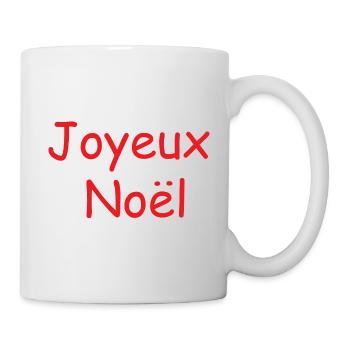Joyeux noël cadeau t-shirt - Mug blanc - blanc - Droite
