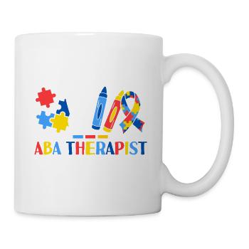 ABA Therapist Applied Behavior Analysis - Mug - white - Right