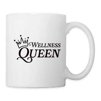 Wellness Queen - Tasse - Weiß - Rechts