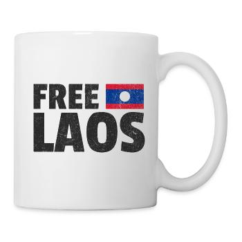 Free Laos: Support Lao Freedom - Mug - white - Right