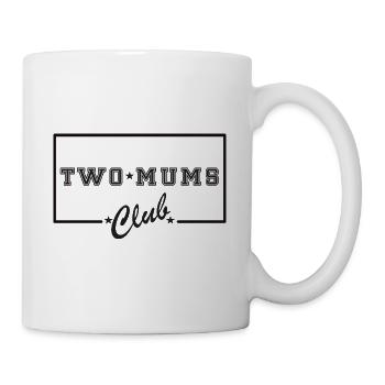 Two mums club LGBT 2 Mamas Mütter - Mug - white - Right
