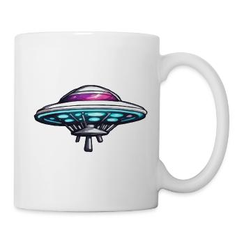 Alien / Spaceship / UFO / Area 51 / All / Mars - Mug - white - Right