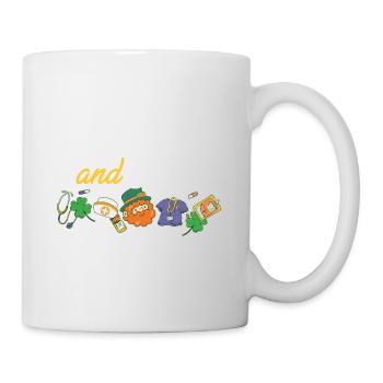 Shenanigans & Scrubs ER Nurse Physician St. - Tasse - Weiß - Rechts