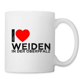 I Love Weiden in der Oberpfalz - Bavière - Mug blanc - blanc - Droite