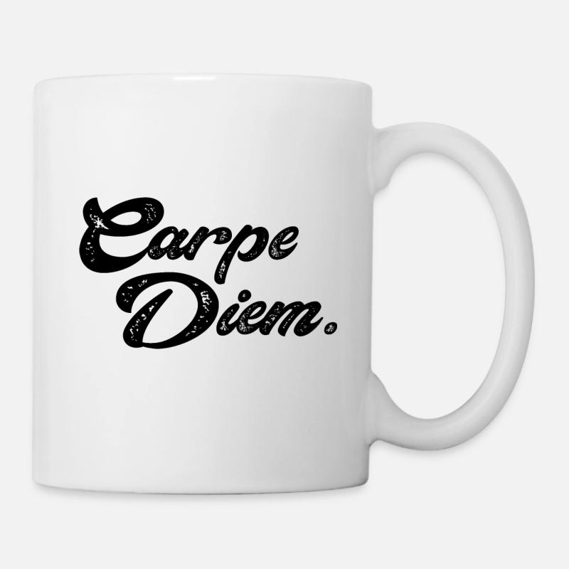 Carpe Diem - Mug blanc - blanc