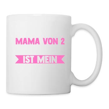 Mom of 2 children - Mug - white - Right