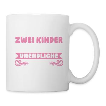 Mama Von 2 Kindern - Tasse - Weiß - Rechts