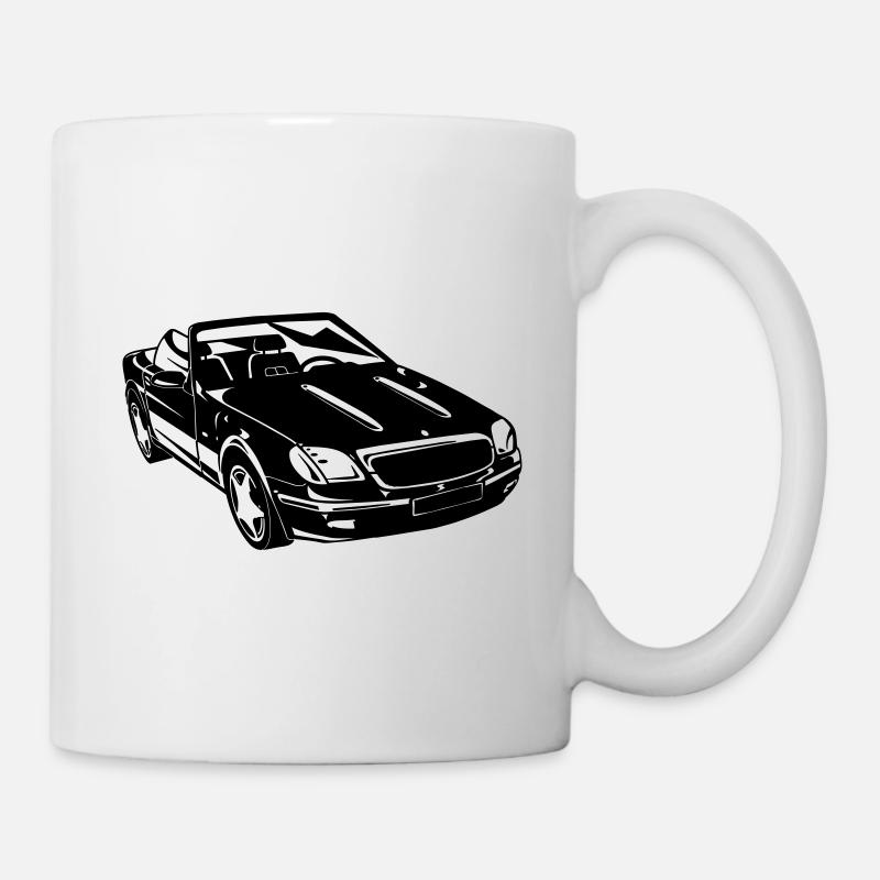 SLK Roadster Cabrio (25) - Tasse - Weiß