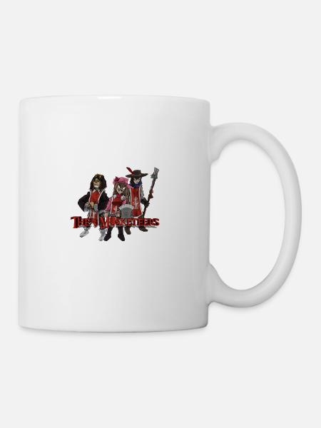 3 Musketiere - Tasse - Weiß