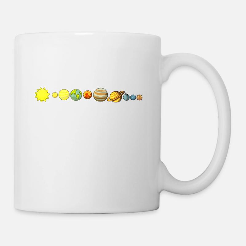 solar system - Mug - white