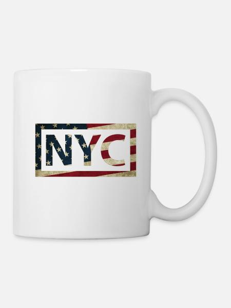 NYC (New York City) - Mug blanc - blanc
