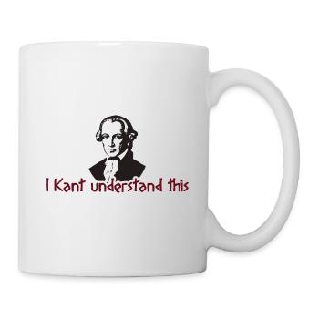 Ich verstehe dieses Geschenk - Tasse - Weiß - Rechts