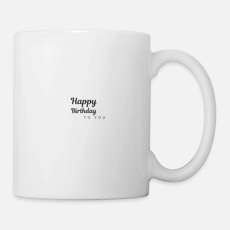 Herzlichen Glückwunsch - Tasse - Weiß