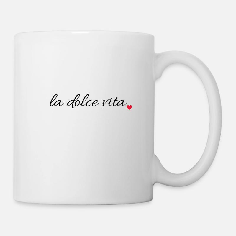 La dolce vita - Mug blanc - blanc
