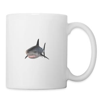 shark shark shark - Mug - white - Right