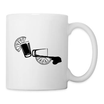 Tequila glass of alcohol - Mug - white - Right