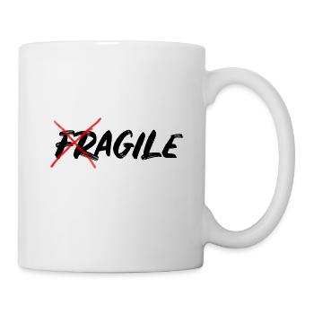 Fragile Agile - Tasse - Weiß - Rechts