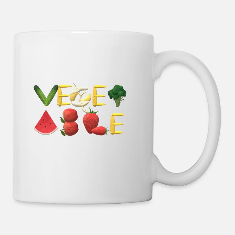 vegetable - Mug - white