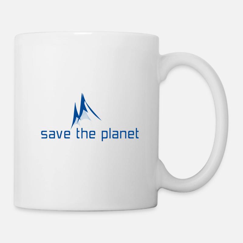 save the Planet - Tasse - Weiß