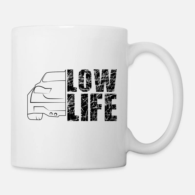 Low Life Tuning - Tasse - Weiß