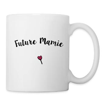 Future mamie - Mug blanc - blanc - Droite