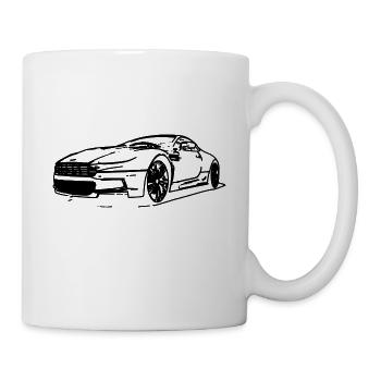 Aston Martin - Mug - white - Right