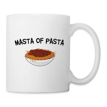 Masta of pasta - Mug blanc - blanc - Droite