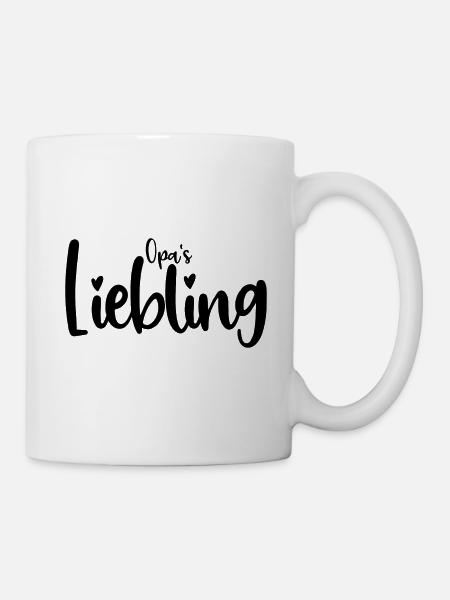 La chérie de grand-mère - Mug blanc - blanc