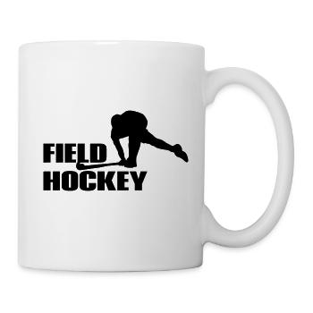 Field Hockey Field Hockey Sport Gift - Mug - white - Right