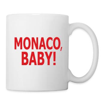Monaco, bébé! - Mug blanc - blanc - Droite