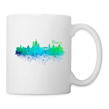 Russie - Mug blanc - blanc - Droite