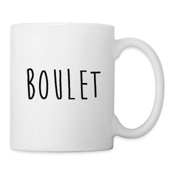 Boulet - Mug blanc - blanc - Droite