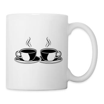 coffee cup icon - Mug - white - Right