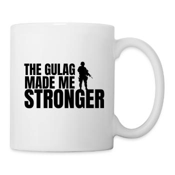 Gulag Warzone King Gamer Meme Gift Idea - Mug - white - Right