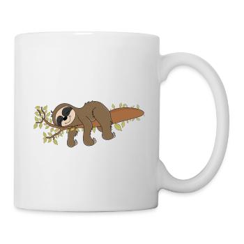 Paresseux Not My Business Paresseux Paresseux - Mug blanc - blanc - Droite