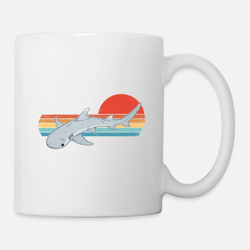 Weißspitzen Riffhai - Tasse - Weiß